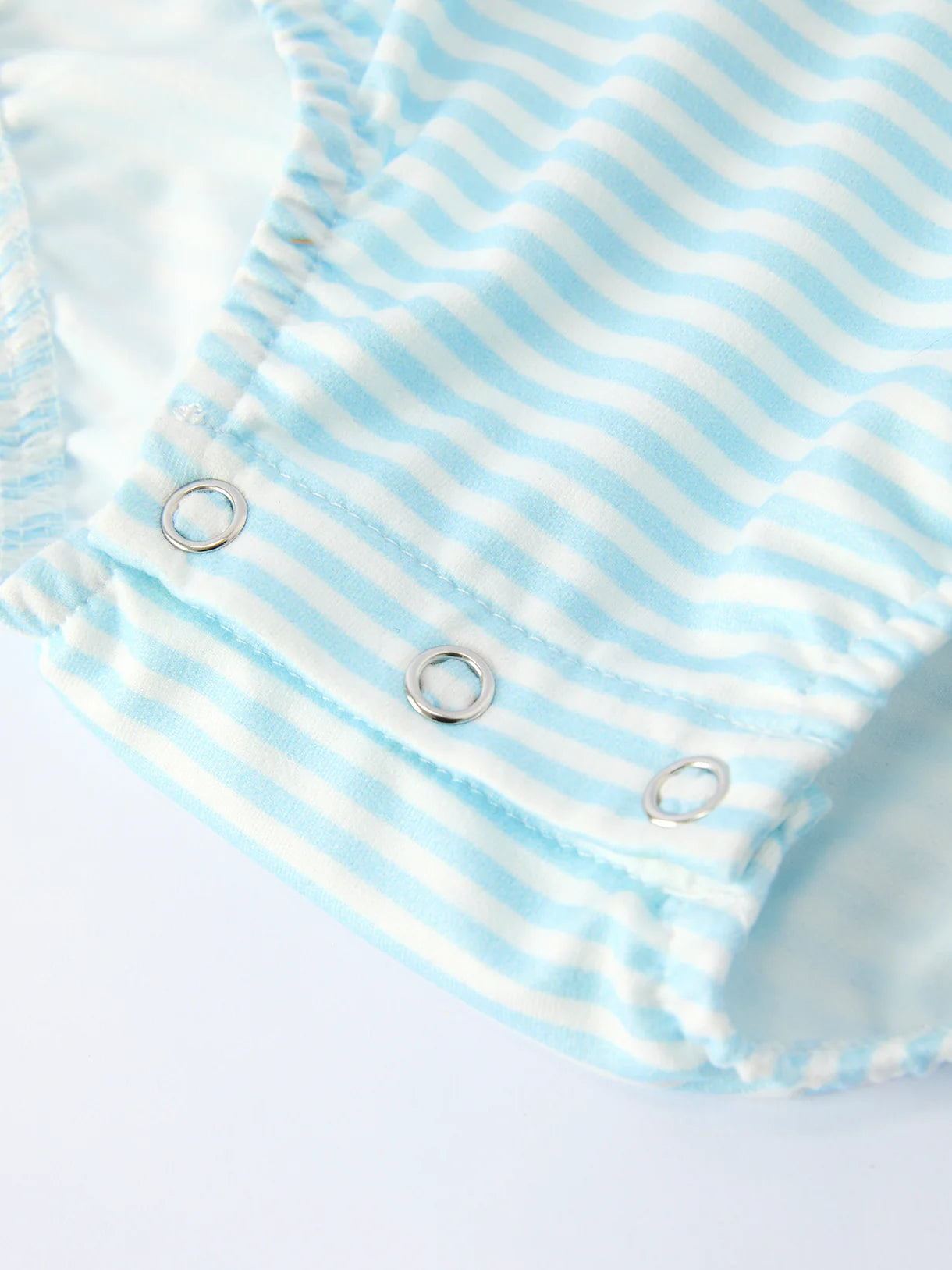 Crab Appliqué Baby Boy Romper