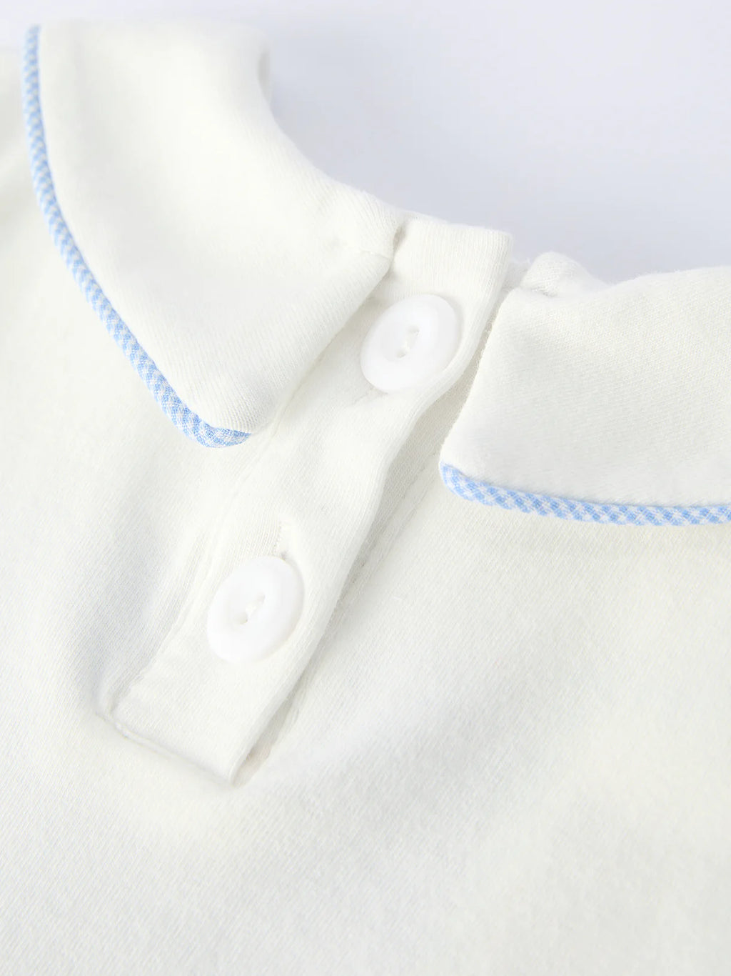 Blue Smocked Church Christening Bishop Bloomer Set for Baby Boys