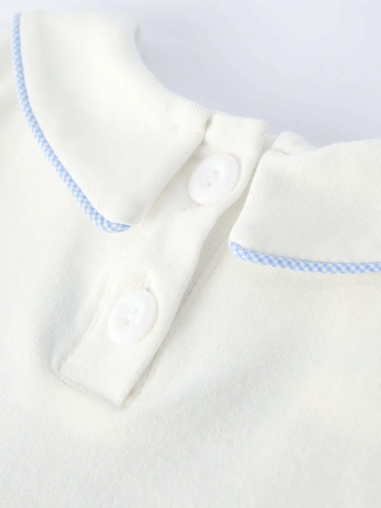 Blue Smocked Church Christening Bishop Bloomer Set for Baby Boys