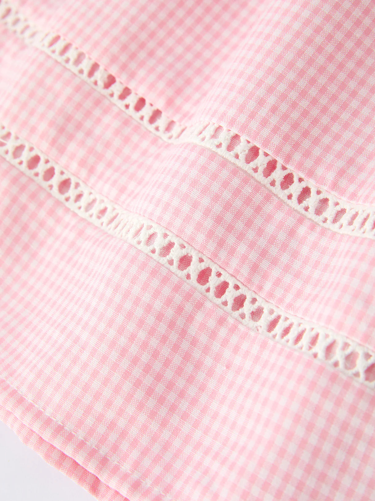 Pink Smocked Church Christening Bishop Dress for Girls